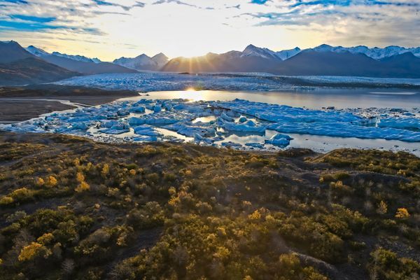 Glaciers Bergs