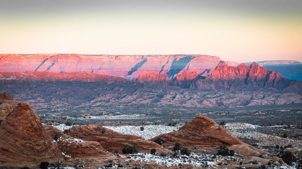 Page, Az Bluffs At Sunrise