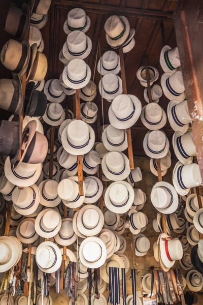 Panama Hats, Cuenca, Ecuador