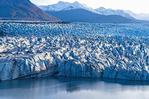 Alaska Icebergs On Lake — Tank Top
