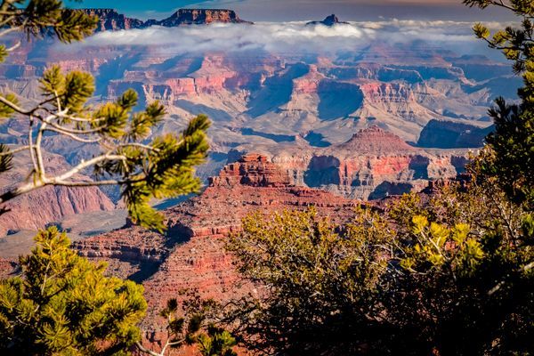 Grand Canyon Air Inversion Clouds 3
