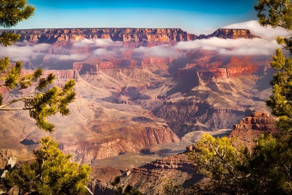 Grand Canyon Air Inversion Clouds 2